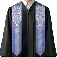 Tonga Apifoou School Graduation Stole Ngatu and Polynesian Pattern