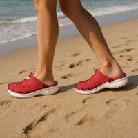 Tonga Clogs Shoes Heritage Palette Flag-Inspired - Polynesian Pride