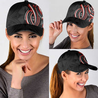 Traditional Art Hawaiian Kakau Tattoos Classic Cap Red Color LT03 - Polynesian Pride