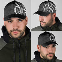 Traditional Art Hawaiian Kakau Tattoos Classic Cap White LT03