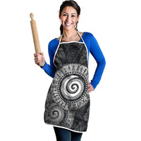 Hawaiian Piko Apron Cultural Anchor Connect Your Roots Ocean Waves TS04 - Polynesian Pride