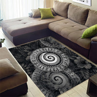 Hawaiian Piko Area Rug Cultural Anchor Connect Your Roots Ocean Waves TS04 - Polynesian Pride