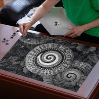 Hawaiian Piko Puzzle Cultural Anchor Connect Your Roots Ocean Waves TS04 - Polynesian Pride