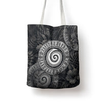 Hawaiian Piko Tote Bag Cultural Anchor Connect Your Roots Ocean Waves TS04 - Polynesian Pride