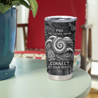 Hawaiian Piko Tumbler Cup Cultural Anchor Connect Your Roots Ocean Waves TS04 - Polynesian Pride