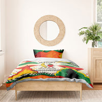 Support Your Fruity Friends Love Wins Gay Pride Bedding Set LGBTQ Retro 30s Cartoon Checkered