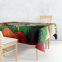 Support Your Fruity Friends Love Wins Gay Pride Tablecloth LGBTQ Retro 30s Cartoon Checkered