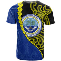 Federated States Of Micronesia FSM T Shirt Pacific Islander Tribal Swirl Geometric Pattern TS04 - Polynesian Pride