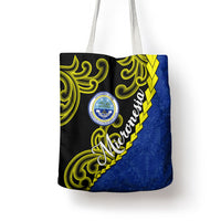 Federated States Of Micronesia FSM Tote Bag Pacific Islander Tribal Swirl Geometric Pattern TS04 - Polynesian Pride