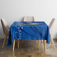 Micronesia Sea Turtle Tablecloth Federated States Of Micronesia Tribal Floral Pattern TS04 - Polynesian Pride