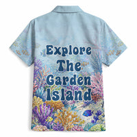 Fiji Taveuni Rainbow Reef Hawaiian Shirt Scuba Diver Vibrant Undersea Coral Garden Watercolor TS04 - Polynesian Pride