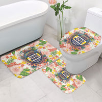 Personalized Hawaii School Club Back To Class Bathroom Set Retro Tropical Hibiscus Pattern With Open Notebook TS04 - Polynesian Pride