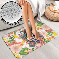 Personalized Hawaii School Club Back To Class Bathroom Set Retro Tropical Hibiscus Pattern With Open Notebook TS04 - Polynesian Pride