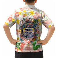 Personalized Hawaii School Club Back To Class Hawaiian Shirt Retro Tropical Hibiscus Pattern With Open Notebook TS04 - Polynesian Pride