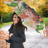 Personalized Hawaii School Club Back To Class Umbrella Retro Tropical Hibiscus Pattern With Open Notebook TS04 - Polynesian Pride