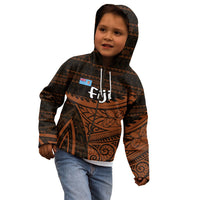 Straight Outta Kadavu Fiji Kid Hoodie Tribal Polynesian Tattoo Coat Of Arms Flag TS04 - Polynesian Pride