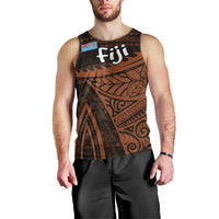 Straight Outta Kadavu Fiji Men Tank Top Tribal Polynesian Tattoo Coat Of Arms Flag TS04 - Polynesian Pride
