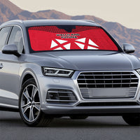 Wallis And Futuna Auto Sun Shade Polynesian Tattoo Flag Map TS04 - Polynesian Pride