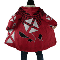 Wallis And Futuna Cloak Polynesian Tattoo Flag Map TS04 - Polynesian Pride
