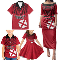 Wallis And Futuna Family Matching Puletasi and Hawaiian Shirt Polynesian Tattoo Flag Map TS04 - Polynesian Pride