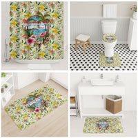 Hawaiian Piko Threads Of Paradise Aloha Bathroom Set Tropical Hibiscus Plumeria TS04 - Polynesian Pride