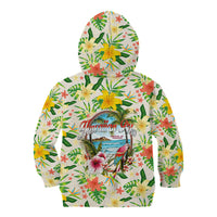 Hawaiian Piko Threads Of Paradise Aloha Kid Hoodie Tropical Hibiscus Plumeria TS04 - Polynesian Pride