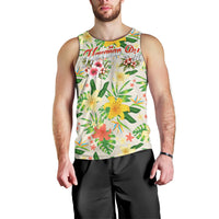 Hawaiian Piko Threads Of Paradise Aloha Men Tank Top Tropical Hibiscus Plumeria TS04 - Polynesian Pride