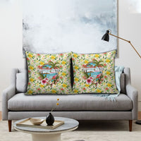 Hawaiian Piko Threads Of Paradise Aloha Pillow Cover Tropical Hibiscus Plumeria TS04 - Polynesian Pride