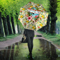 Hawaiian Piko Threads Of Paradise Aloha Umbrella Tropical Hibiscus Plumeria TS04 - Polynesian Pride