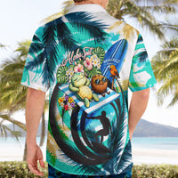 Hawaii Waimanalo Sea Turtle Hawaiian Shirt Cute Tropical Beach Aloha Spirit Cartoon TS04 - Polynesian Pride