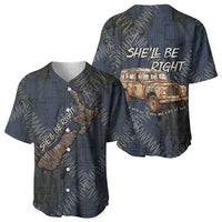 New Zealand She’ll Be Right Baseball Jersey NZ Slang No. 8 Wire Map Pattern