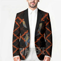 Tu Meke Maori New Zealand Slang Blazer with Glow Neon Step Style TS04 - Polynesian Pride