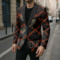 Tu Meke Maori New Zealand Slang Blazer with Glow Neon Step Style TS04 - Polynesian Pride