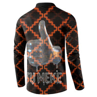 Tu Meke Maori New Zealand Slang Button Sweatshirt with Glow Neon Step Style TS04 - Polynesian Pride