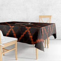 Tu Meke Maori New Zealand Slang Tablecloth with Glow Neon Step Style TS04 - Polynesian Pride