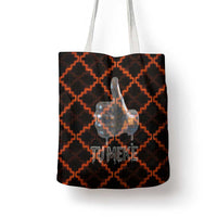 Tu Meke Maori New Zealand Slang Tote Bag with Glow Neon Step Style TS04 - Polynesian Pride