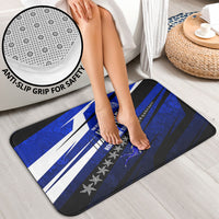 Kosrae Deep Sea Scuba Diving Bathroom Set Blue Hole Beneath The Surface Coral Reef Graphic Art