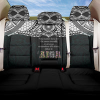 AIGA Always In Gods Arms Samoa Back Car Seat Cover Polynesian Tribal Tattoo Art Family Heritage Faith TS04 One Size Black White - Polynesian Pride