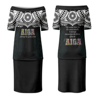 AIGA Always In Gods Arms Samoa Couples Matching Puletasi and Hawaiian Shirt Polynesian Tribal Tattoo Art Family Heritage Faith TS04 - Polynesian Pride