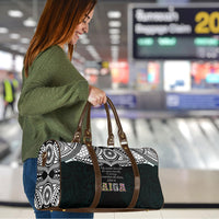 AIGA Always In Gods Arms Samoa Travel Bag Polynesian Tribal Tattoo Art Family Heritage Faith TS04 - Polynesian Pride