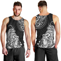 Hawaii Polynesian Men Tank Top Gorila Tatoo Polynesian Style TS04 - Polynesian Pride