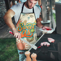 NZ Slang Sweet As Kiwi Shaka Sign Apron New Zealand Surfboards Sun and Tropical Beach Retro