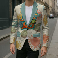 NZ Slang Sweet As Kiwi Shaka Sign Blazer New Zealand Surfboards Sun and Tropical Beach Retro
