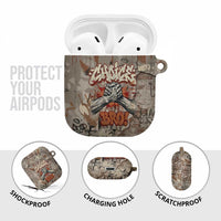 Choice Bro Graffiti Handshake AirPods Case New Zealand Slang Fern Brick Wall and Urban Street Art