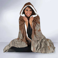 Choice Bro Graffiti Handshake Hooded Blanket New Zealand Slang Fern Brick Wall and Urban Street Art