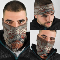 Choice Bro Graffiti Handshake Neck Gaiter New Zealand Slang Fern Brick Wall and Urban Street Art