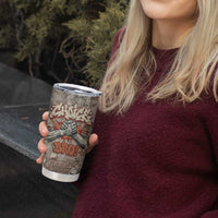 Choice Bro Graffiti Handshake Tumbler Cup New Zealand Slang Fern Brick Wall and Urban Street Art