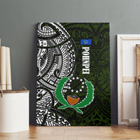Pohnpei Federated States Of Micronesia Canvas Wall Art Polynesian Tribal Heritage Art With Kaselehlie State Seal