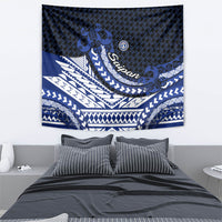 Northern Mariana Islands Saipan Tapestry Polynesian Tribal Pattern - Commonwealth Seal Art TS04 - Polynesian Pride