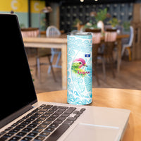 Saipan CMNI Skinny Tumbler Polynesian Northern Mariana Islands Fruit Dove Watercolor TS04 - Polynesian Pride